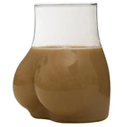 creative Butt Drinking Glass  Borosilicate Glass Transparent