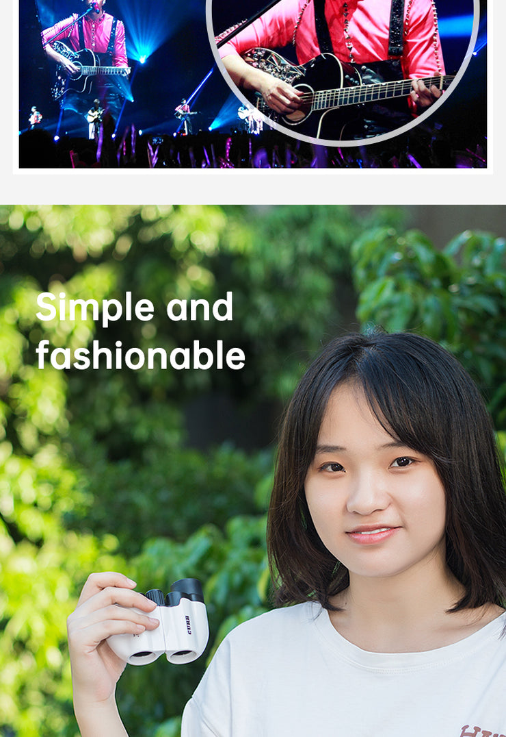 Concert telescope small mini portable special mobile phone