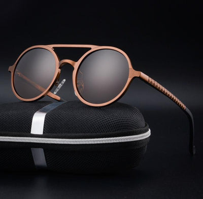Retro Aluminum Magnesium Sunglasses