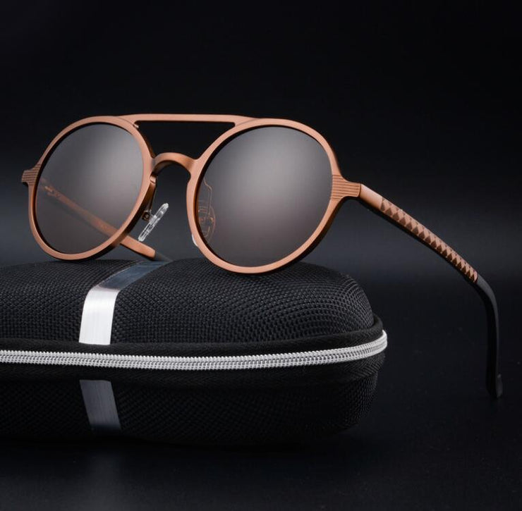 Retro Aluminum Magnesium Sunglasses