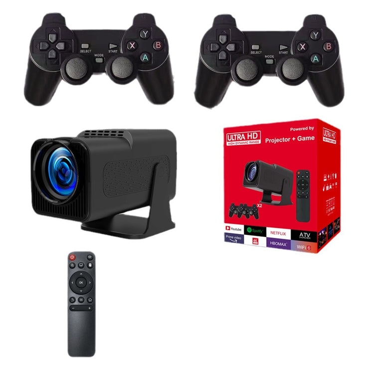 Mp3 Games 32Gb F600 Projector Draagbare Draadloze 4K Full Hd Video