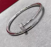 Precision Thick Plating Head and Tail Diamond Fashion Three-Circle