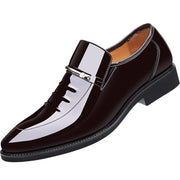 Patent Leather Shoes for Men Business Shoes