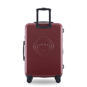 with Spinner Wheels Lightweight TSA Lock (20/24/28), Red