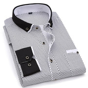 Male Social Business Dress Shirt Brand Men Clothing