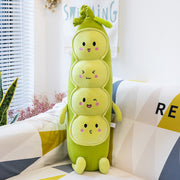 Pea Pillow Plush Toy Long Sleep Doll Caterpillar Grabber Doll