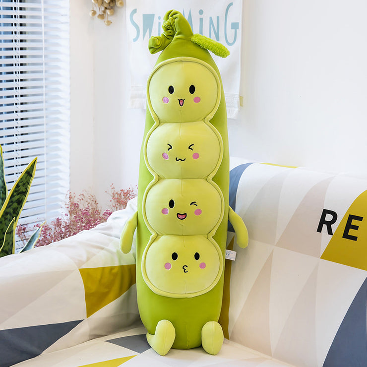 Pea Pillow Plush Toy Long Sleep Doll Caterpillar Grabber Doll