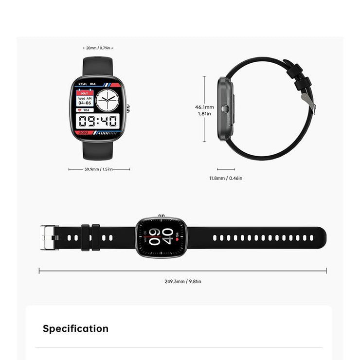 S5 smartwatch IP68 waterproof Bluetooth call sports