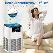 Negative ion desktop air purifier indoor formaldehyde sterilization