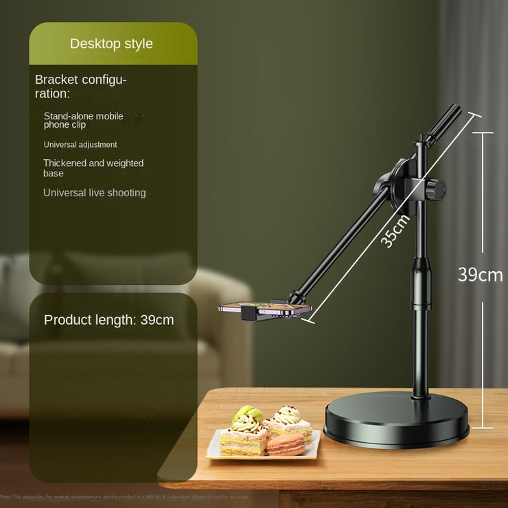 Mobile Phone Overhead Shooting Stand for Food Photography