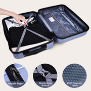 Luggage Suitcase 3 Piece Sets Hardside Carry-on luggage with Spinner