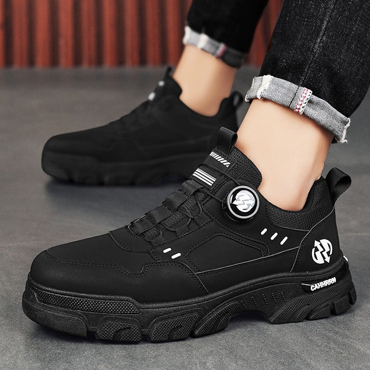 men's casual leather sneakers