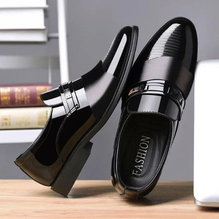 Leather Shoes for Men Wedding Formal Oxfords Business Casual Office