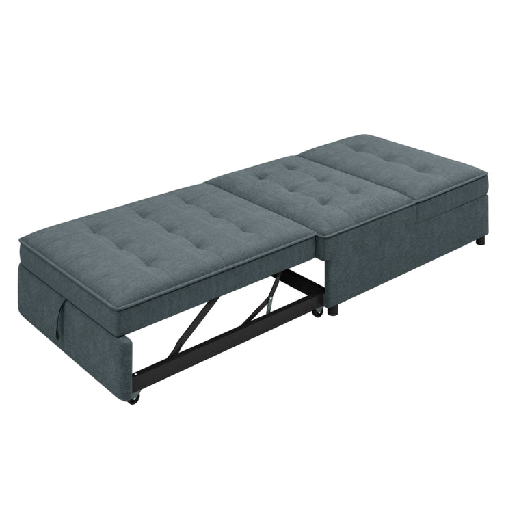 Four in one sofa bed, chair bed, multifunctional folding Ottoman bed