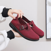Spring  Old Beijing Cloth Shoes Breathable Middle-aged