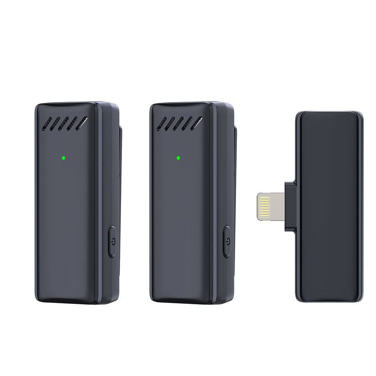 2.4G wireless lavalier microphone intelligent AI noise reduction