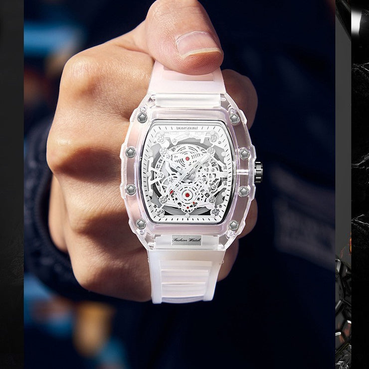 Cross-border Watch Unique Barrel-shaped Quartz Watch
