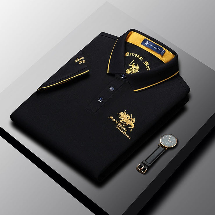 POIO shirt new summer business short sleeved T-shirt for men