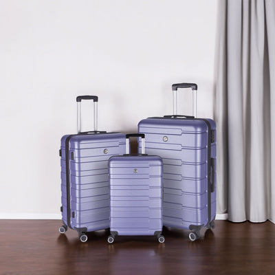 Luggage Suitcase 3 Piece Sets Hardside Carry-on luggage with Spinner