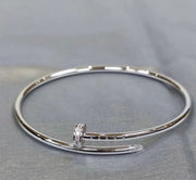 Precision Thick Plating Head and Tail Diamond Fashion Three-Circle