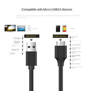USB 3.0 hard drive data cable USB 3.0 AM to MicroB high-speed mobile