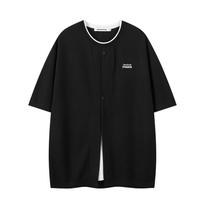 Two-Piece Short Sleeve T-Shirt Men