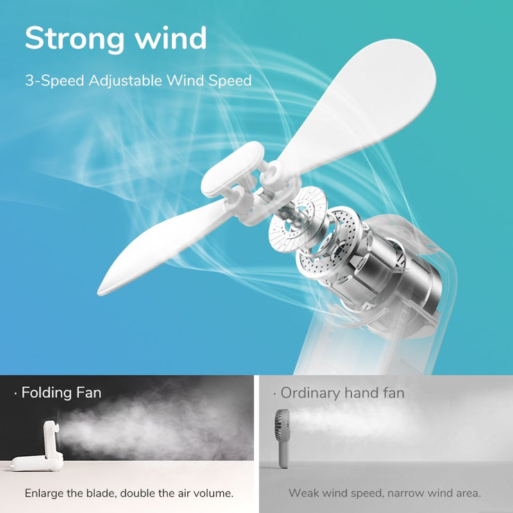 Portable Fan Mini Handheld Fan USB  Recharge