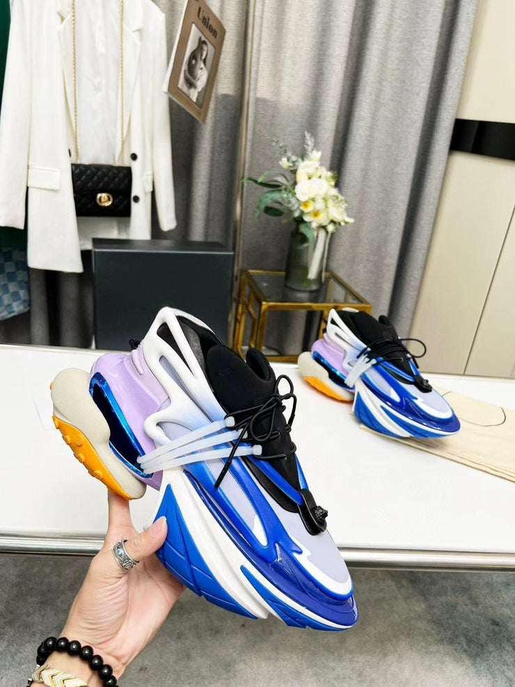 Hot Sale Multicolour Jogging Sneakers Flat Shoes