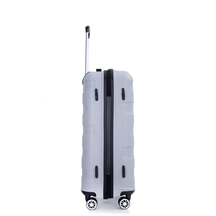 Hardshell Suitcase Spinner Wheels PP Luggage Sets Lightweight Durable