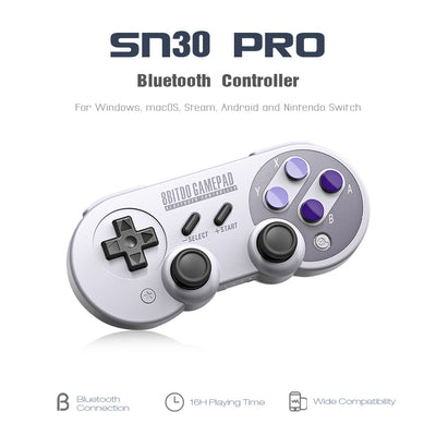 8Bitdo SN30 Pro/SF30 Pro Wireless Bluetooth Game