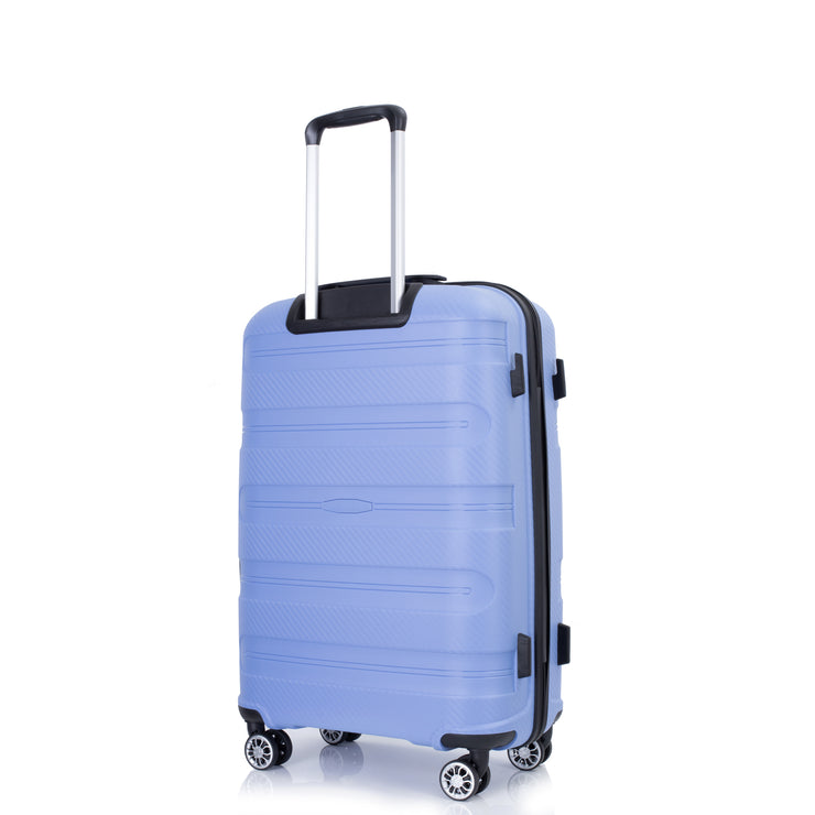 Hardshell Suitcase Spinner Wheels PP Luggage Sets Lightweight Durable