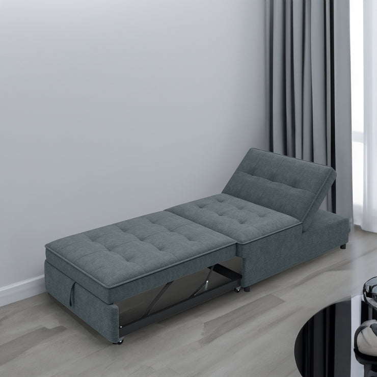 Four in one sofa bed, chair bed, multifunctional folding Ottoman bed