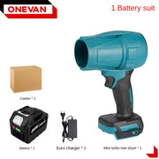 Brushless turbocharged storm blower and snow blower