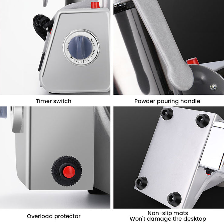 3000W, 800G Parts - Free Big - Capacity Grinder. Grinds herbs, coffee