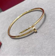 Precision Thick Plating Head and Tail Diamond Fashion Three-Circle