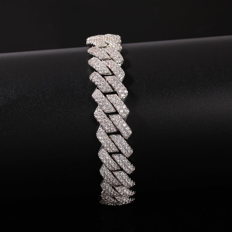 High-quality personalized rectangular Cuban bracelet Bracelet