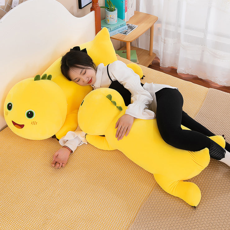 Party style Milk Dragon Plush Toy Doll Long Milk Dragon Doll
