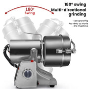 3000W, 800G Parts - Free Big - Capacity Grinder. Grinds herbs, coffee