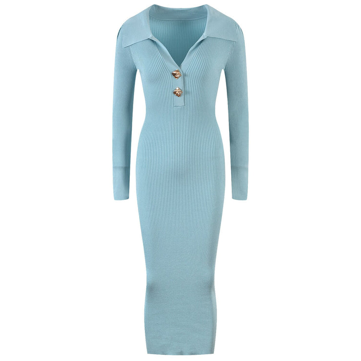 Elegant V-neck Hot Sale Women Thicken Sweater Autumn Winter