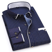 Male Social Business Dress Shirt Brand Men Clothing
