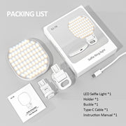 Mobile phone fill light, live broadcast ring light, computer laptop photography light,