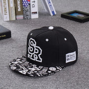 Embroidered Letter SR Baseball Cap Men Hip Hop Cap