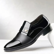 Leather Shoes for Men Wedding Formal Oxfords Business Casual Office