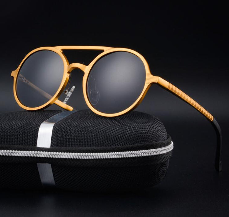 Retro Aluminum Magnesium Sunglasses