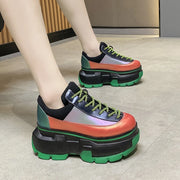 New Woman shoes Multicolor Thick Bottom casual shoes