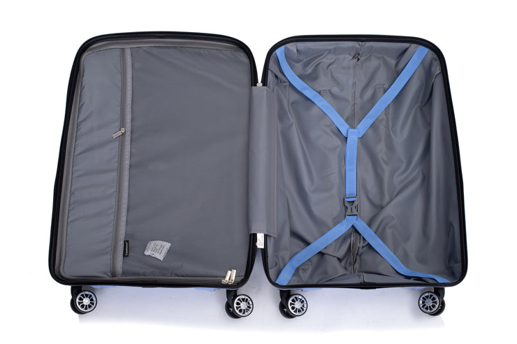 Hardshell Suitcase Spinner Wheels PP Luggage Sets Lightweight Durable