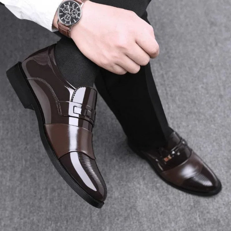 Leather Shoes for Men Wedding Formal Oxfords Business Casual Office