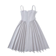 Sexy steel ring slim fit camisole dress