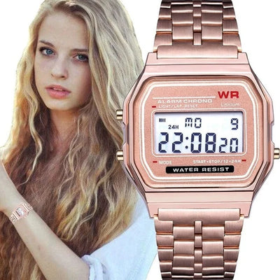 Fashion Women Female Men  Quartz Watch