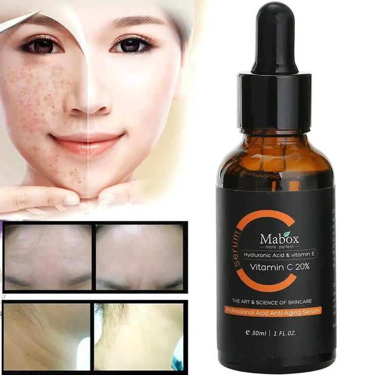 MABOX 2.5% Retinol Whitening Face Cream + Vitamin C Whitening Serum
